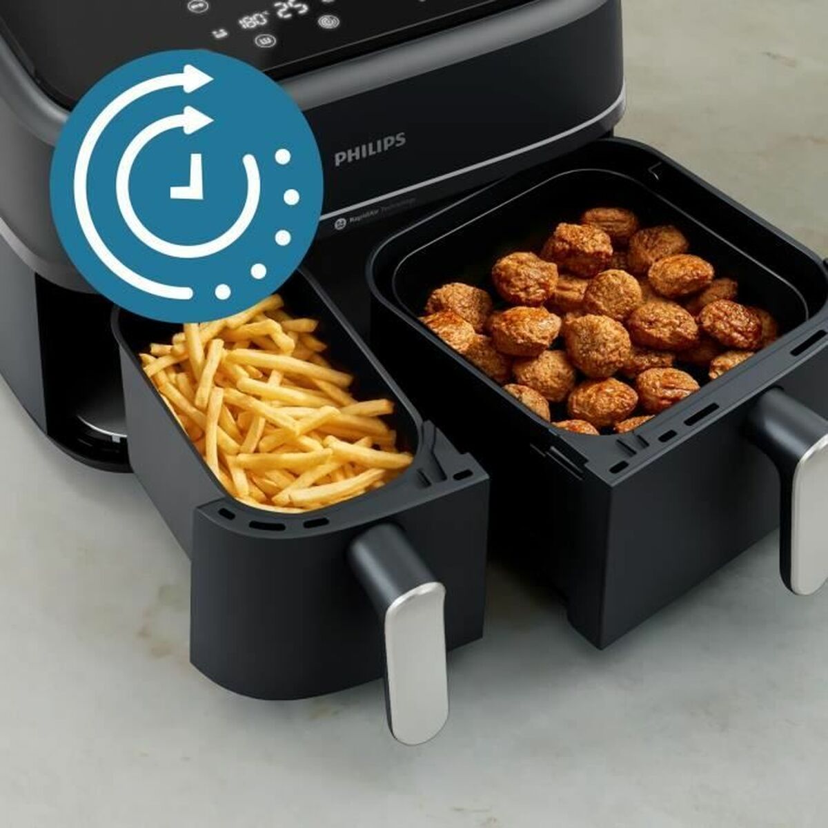 Luchtfriteuse Philips Na351.00 Zwart 9 L
